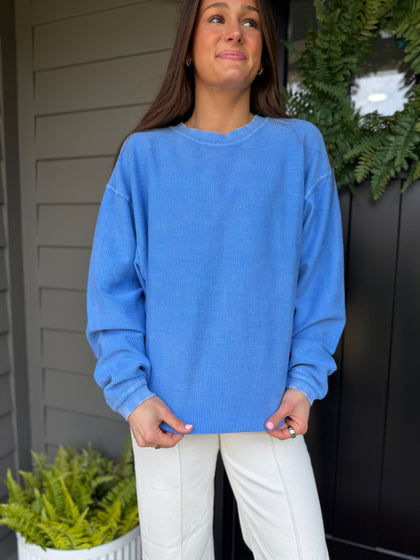 Corded pullover