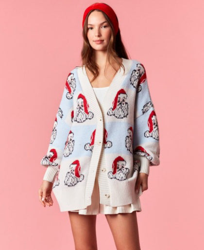 Santa cardigan
