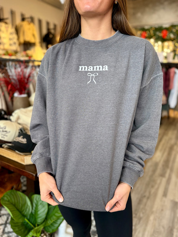 Gray mama bow