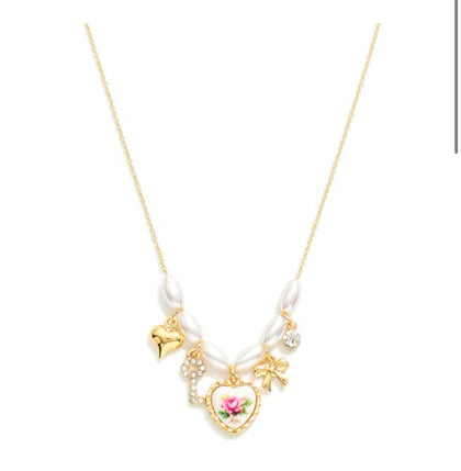 Flower charm