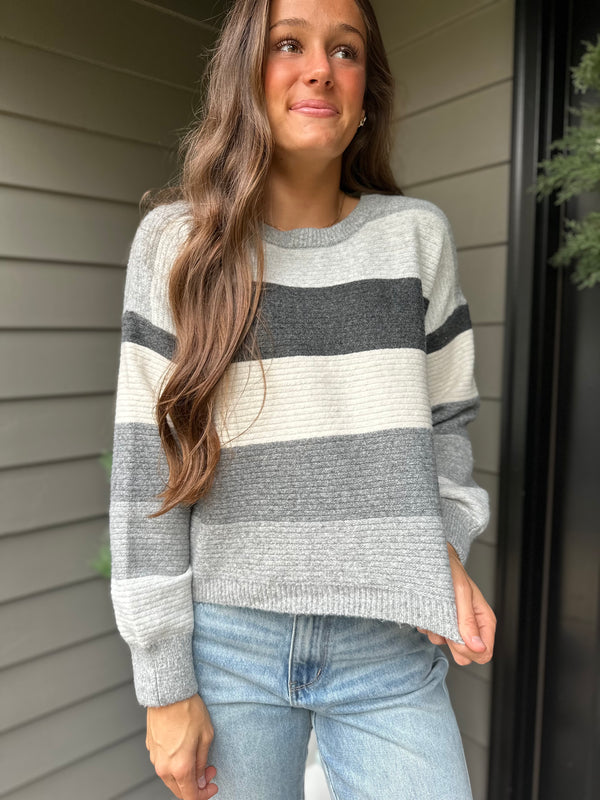 Stripe sweater