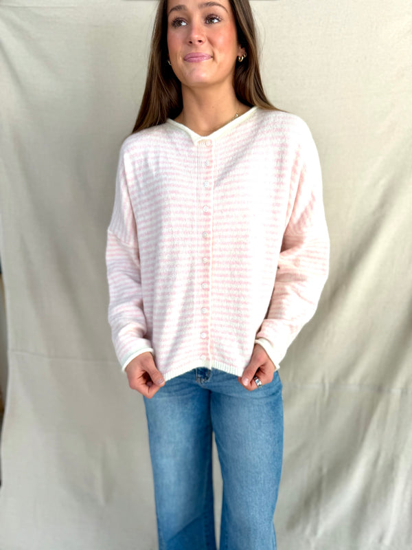 Stripe cardi 2