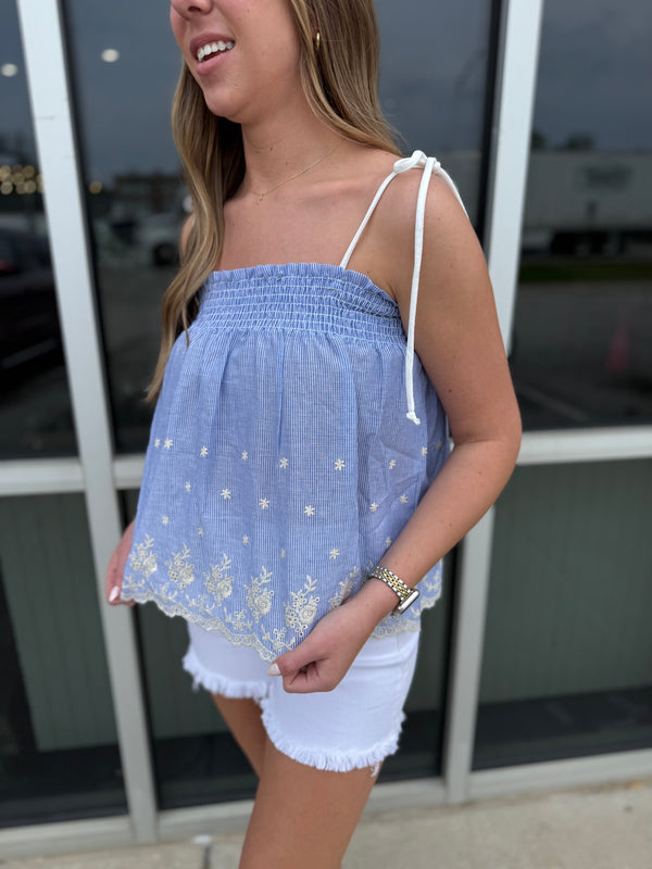 Eyelet tank