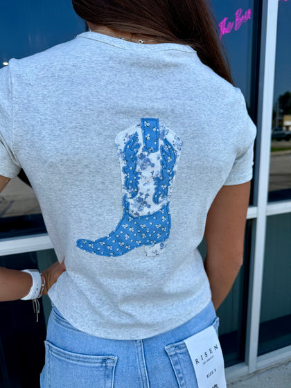 Patchwork boot
