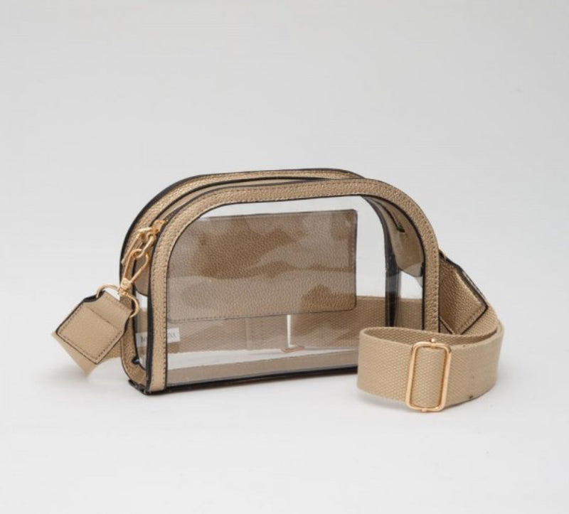 Clear crossbody