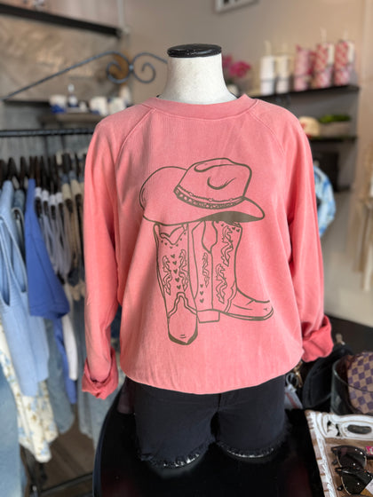 Coral boots