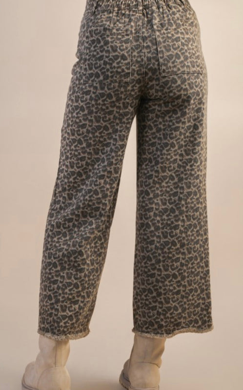 Leopard pants