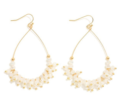 Teardrop beaded