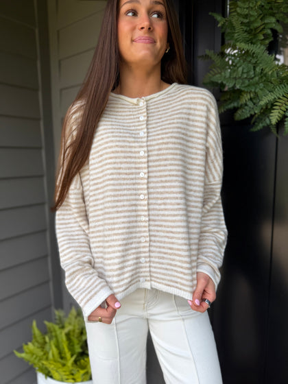 Stripe cardi 2