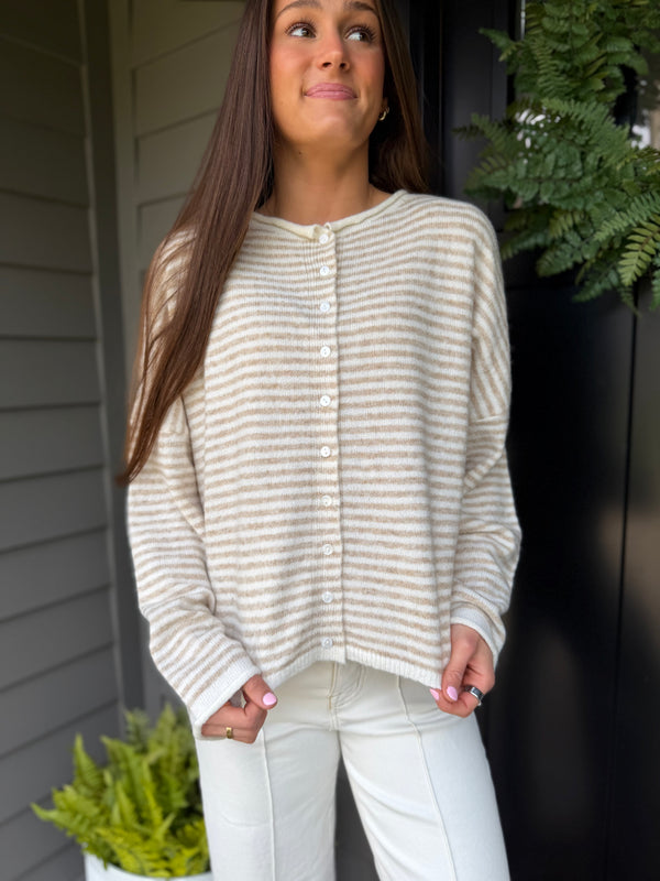 Stripe cardi 2