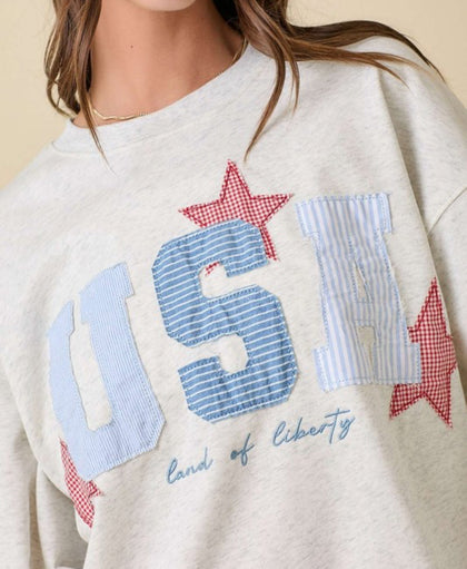 USA gray patch
