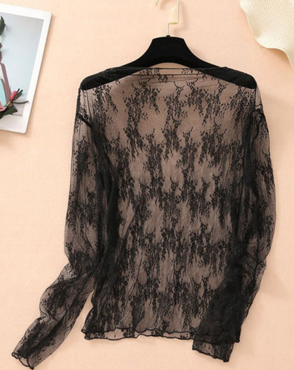 black one size lace