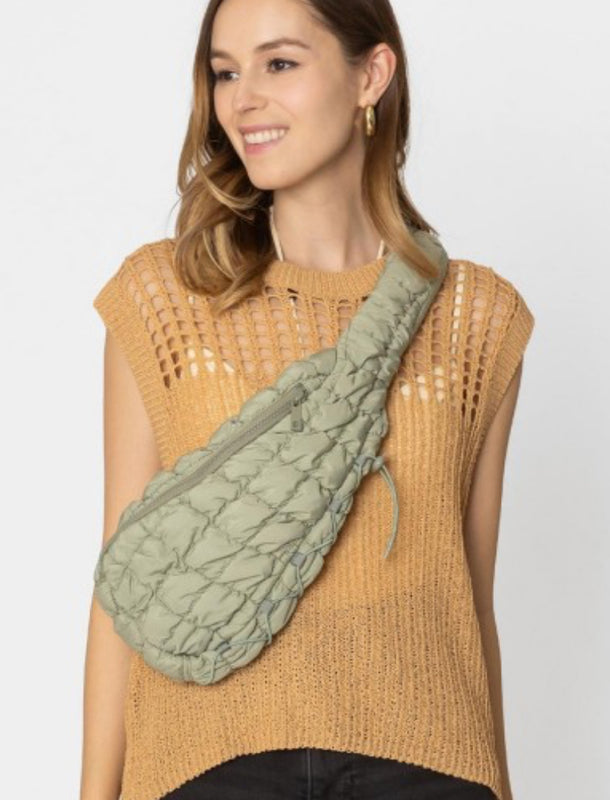 Quilted crossbody