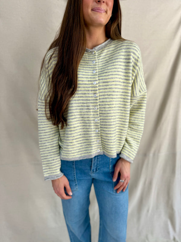Stripe cardi 2
