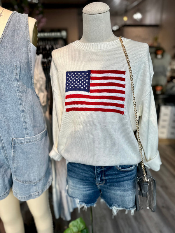 Flag sweater