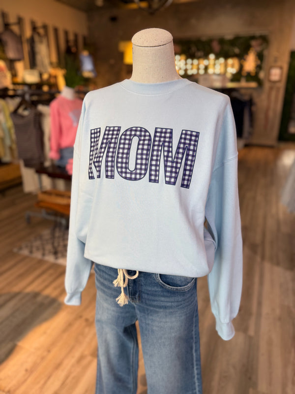 Mom gingham