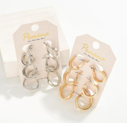 3 hoops
