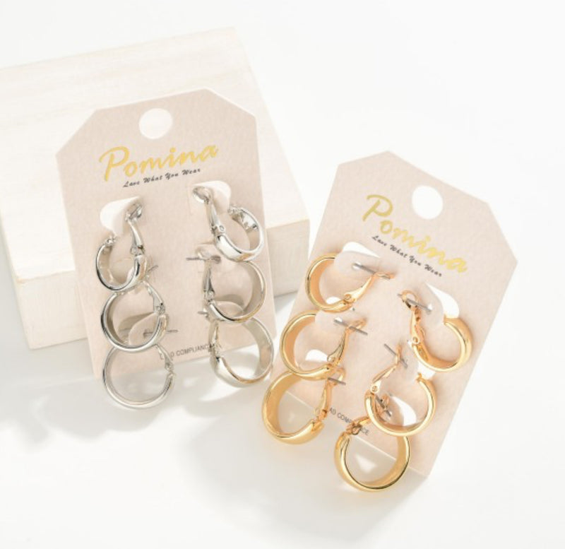 3 hoops