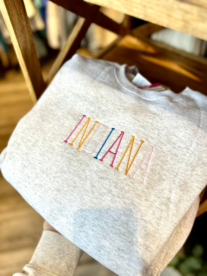 Indiana embroidered