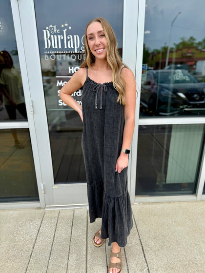 Ash gauze maxi