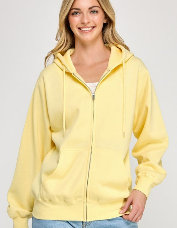 Basic zip up