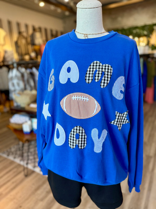 Game day blue