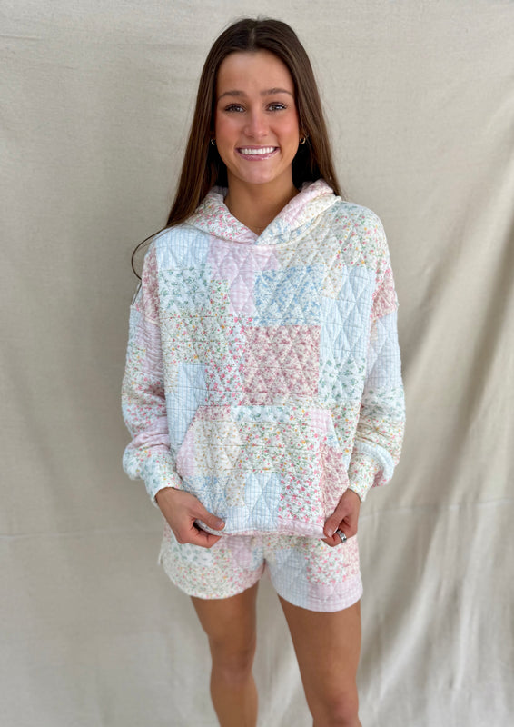 Floral hoodie