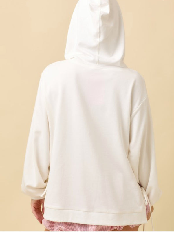USA tie hoodie