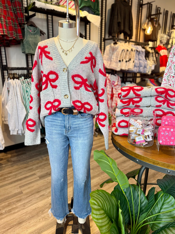 Bow cardigan
