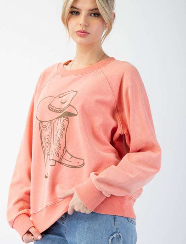 Coral boots