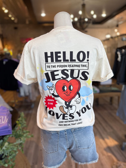 Hello Jesus short sleeve