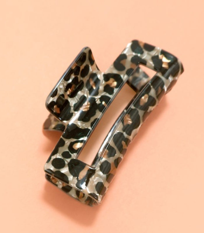 Leopard Hair clip