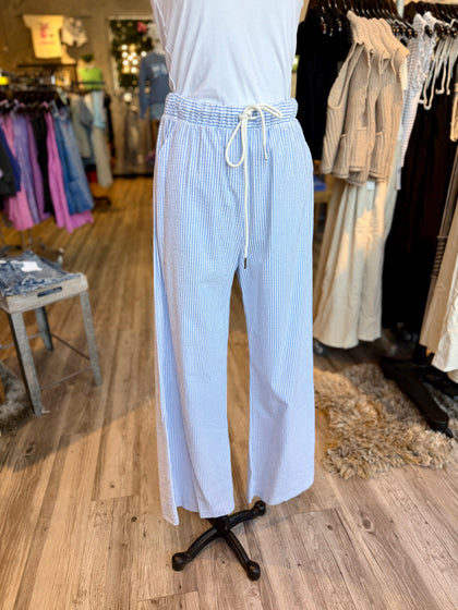 Blue stripe pant