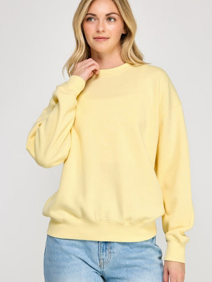Relaxed sweatshirt