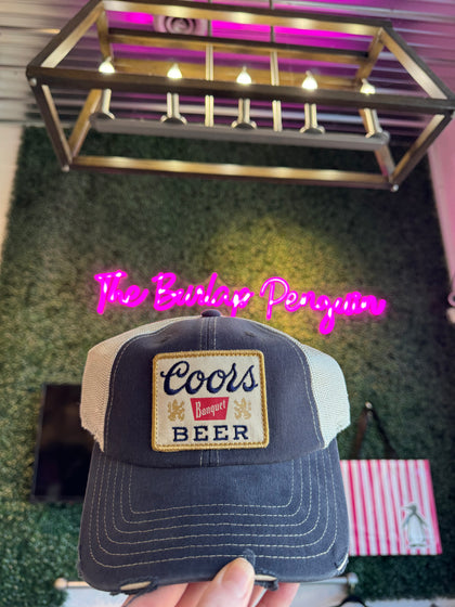 Coors Navy Distressed
