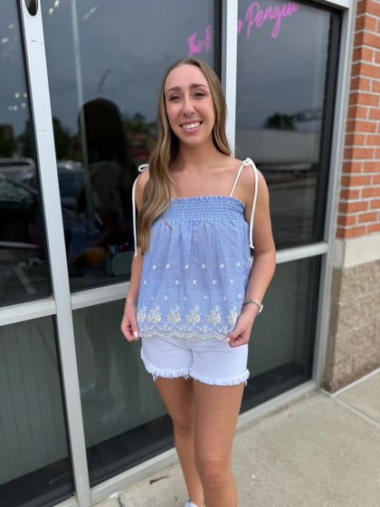 Eyelet tank