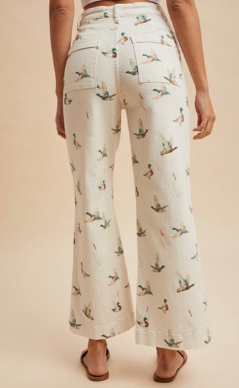 Duck denim