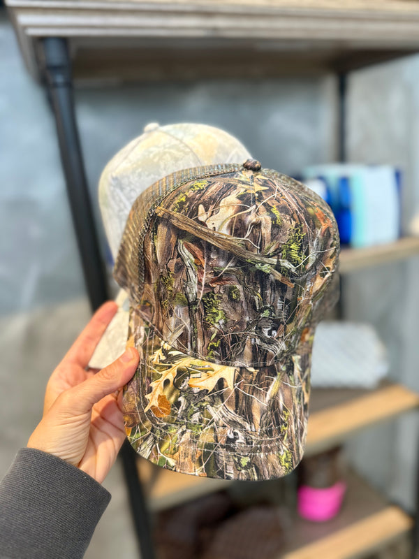 Camo hat