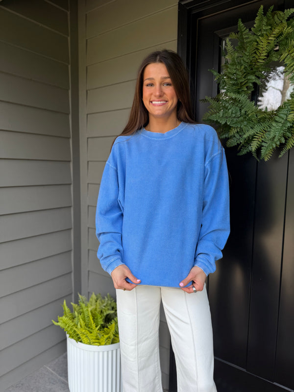 Corded pullover