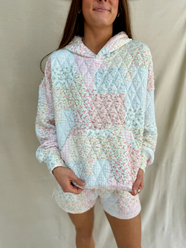 Floral hoodie