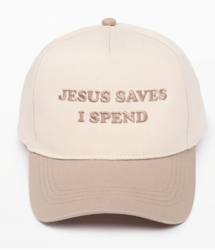 Jesus saves hat