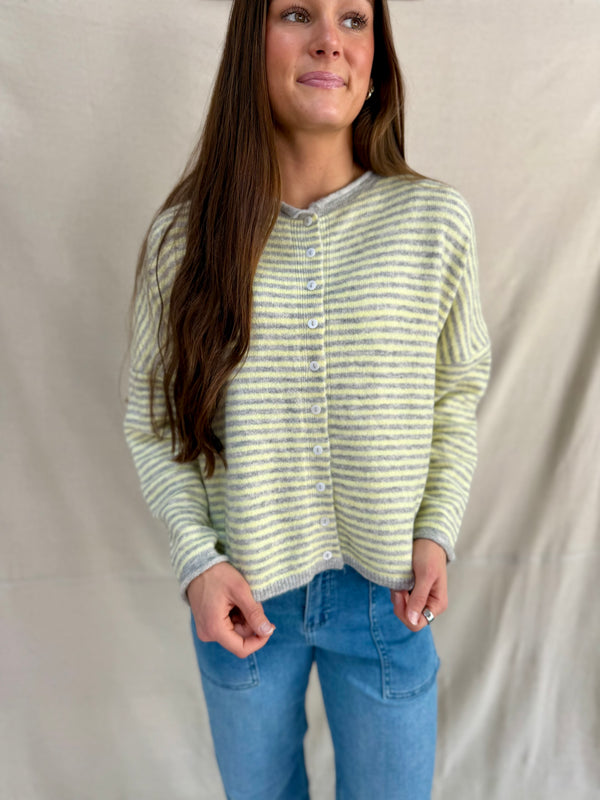 Stripe cardi 2