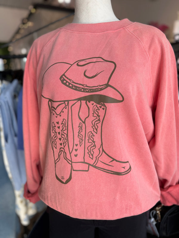 Coral boots