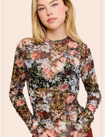 Floral lace