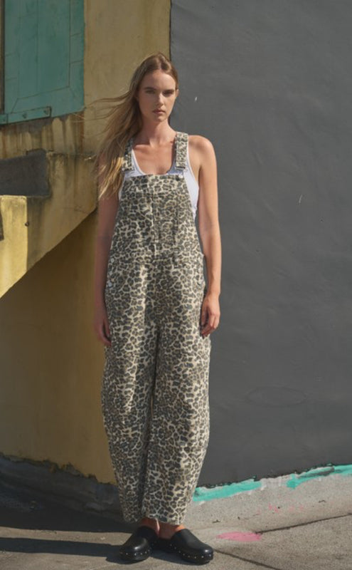 Slouchy overalls