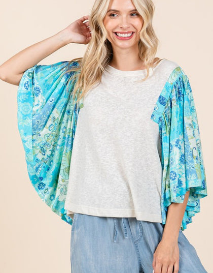 Flowy sleeve