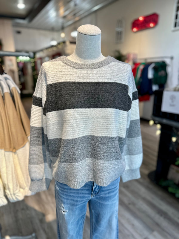 Stripe sweater