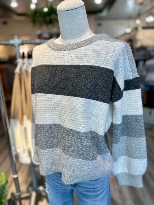 Stripe sweater