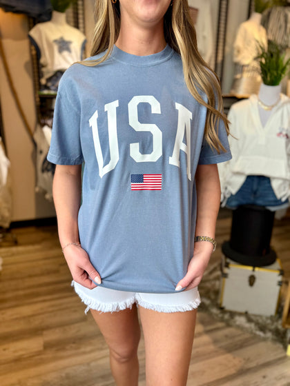 USA flag tee