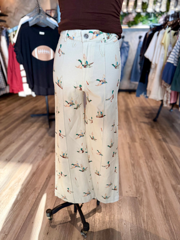 Duck denim